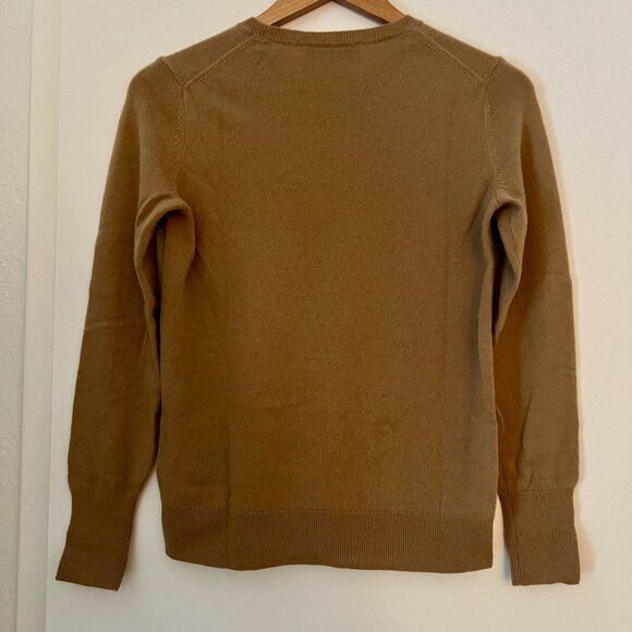 Camel Everlane Classic Cashmere Sweater - Picture 4 of 7